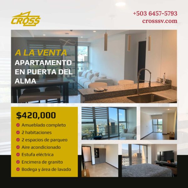 Apartamento amueblado en Puerta del Alma