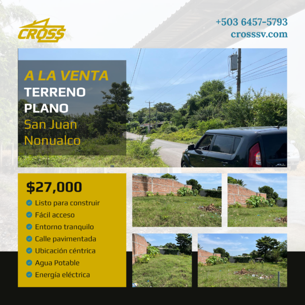 🇸🇻🌳 Venta de Lote en Acajutla por $27,000