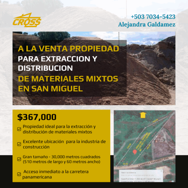 Propiedad para la Extracción y Distribucción de Materiales Mixtos