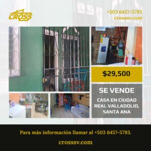 VENDIDO - Casa en Ciudad Real Valladolid Santa Ana