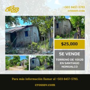 VENDIDO - Casa en Colonia La Concha, Santiago Nonualco